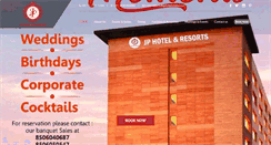 Desktop Screenshot of jphotelsindia.com